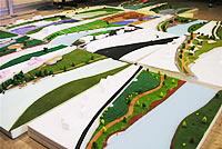 景観の講義で製作された模型